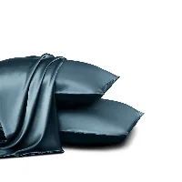 Standard Satin Pillowcase, 20x26 in, Deep Sea Blue