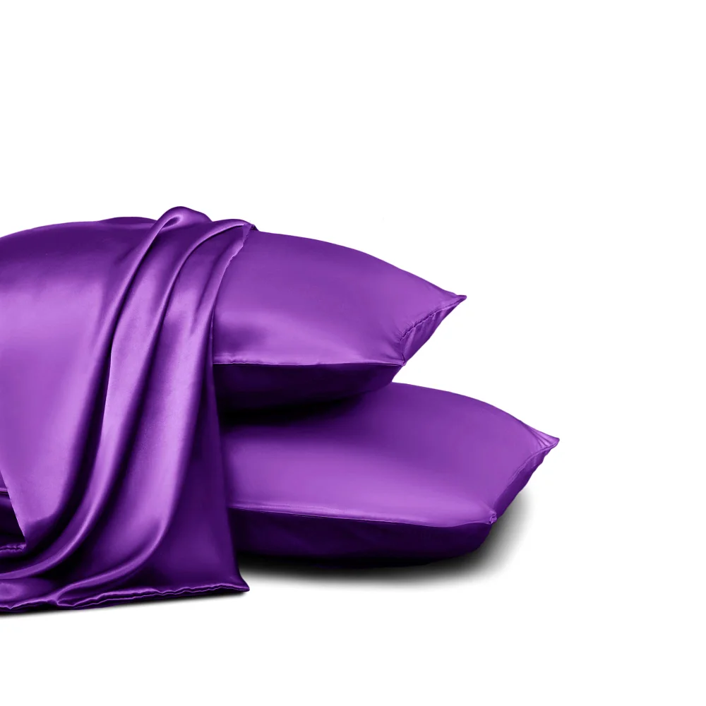 Homiest Standard Satin Pillowcase, 20x26 in, Purple